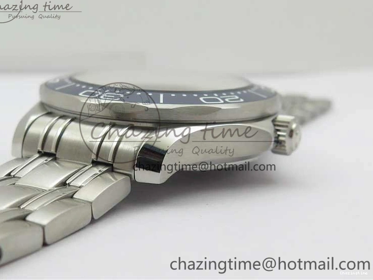 0115 Seamaster Diver 300M ORF 1:1 Best Edition Blue Ceramic Blue Dial on SS Bracelet A Breathable 7869